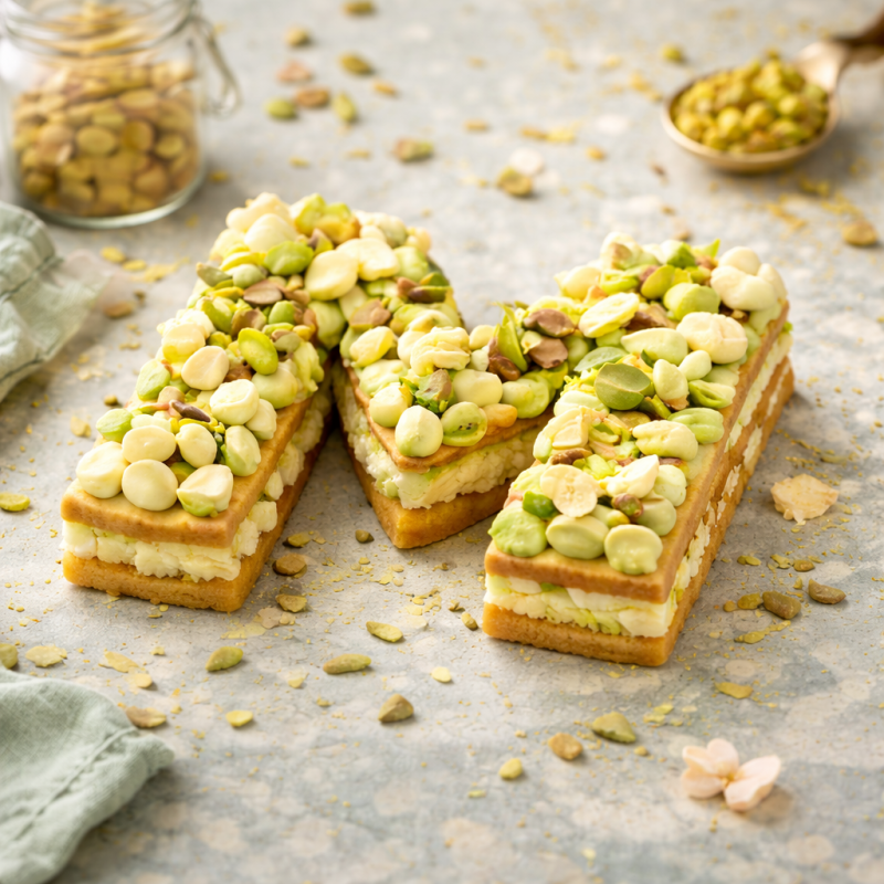 Number Cake Pistache 10-12 personnes